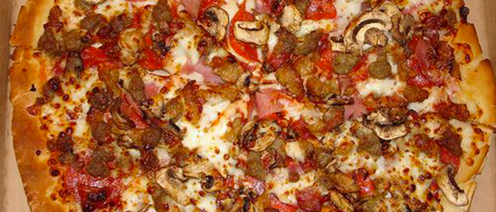 Meat Feast Pizza  7" 