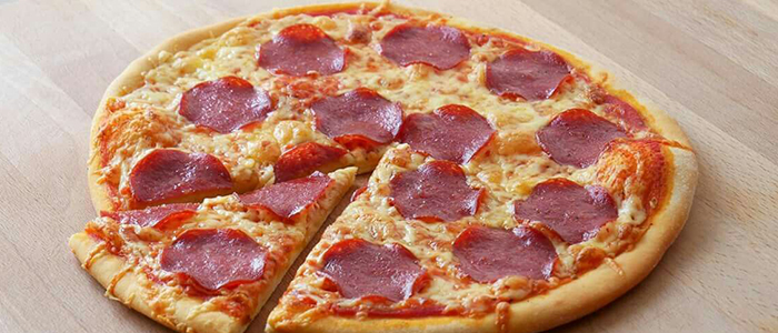 Salami Pizza  7" 