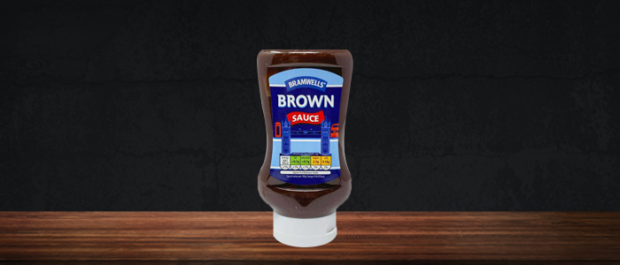 Bottle Of Brown Sauce 