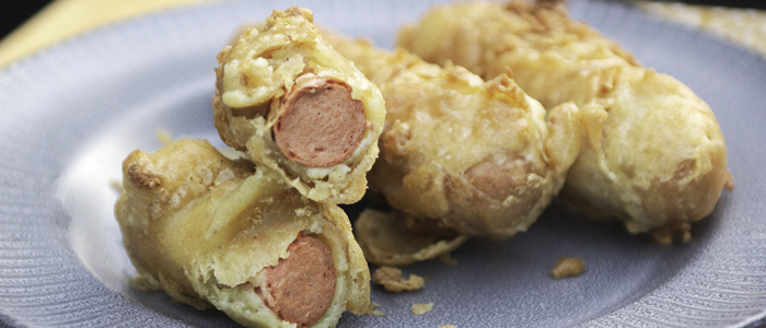 Single Half Smokes Sausage In Batter 