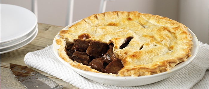Single Steak Pie 