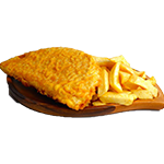 Half Pizza In Batter Supper 